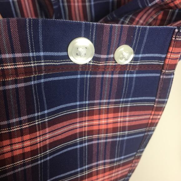 LL Bean Wrinkle Free Button Down Shirt Blue Medium - Picture 12 of 14